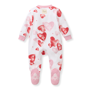 I Heart You Organic Cotton Sleep & Play